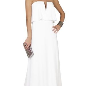 BCBG White Gown *worn once*
